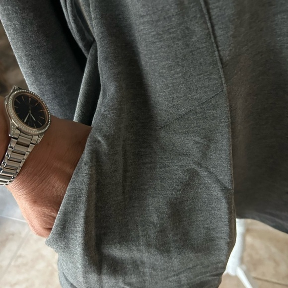 Kori Cableknit Charcoal Hooded Sweatshirt - Picture 3 of 8